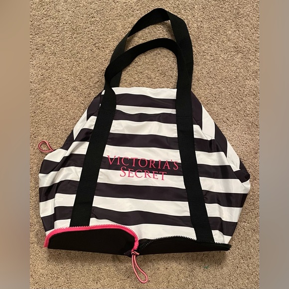 Bikini Victoria's Secret Rayé Métallique - Taille S/M, Multicolore, Occasion En Très Bon état